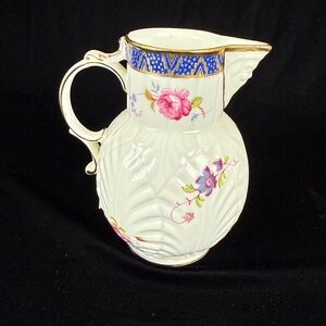 Caughley 1770s Mask Head Jug Pitcher 1970s Coalport Bone China Repro Excellent